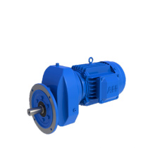 High torque 2.4-55435N.m helical geared motor R37 helical gear box with motors